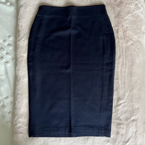 Navy Pencil Skirt - Picture 1 of 1